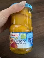 Количество сахара в Pfirsiche Halbe Frucht