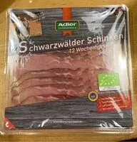 Cantidad de azúcar en Schwarzwälder Schinken