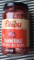 Jumlah gula yang masuk Oignons rouges