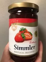 Zucker und Nährstoffe drin Simmler