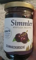 Amount of sugar in Schwarzkirschkonfitüre