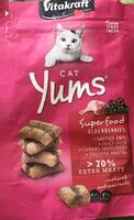 Cantidad de azúcar en Cat yums