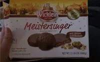 入っている砂糖の量 Wicklein Lebkuchen