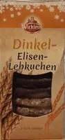 入っている砂糖の量 Dinkel-Elisen-Lebkuchen