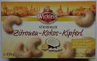 入っている砂糖の量 Nürnberger Zitronen-Kokos Kipferl