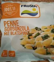 Suhkru kogus sees Penne Gorgonzola mit Blattspinat