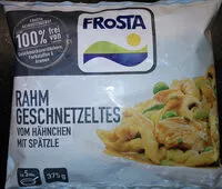 Suhkru kogus sees Rahmgeschnetzeltes mit Hähnchen und Spätzle