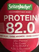 Zucker und Nährstoffe drin Protein shake