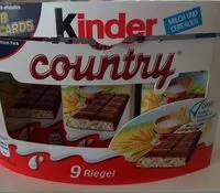 İçindeki şeker miktarı Kinder Country