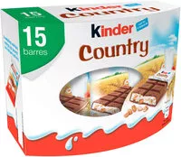 含糖量 Kinder Country Céréales x 15