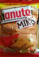 Jumlah gula yang masuk Hanuta Minis