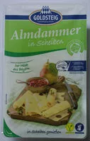 Zuckermenge drin Almdammer käse