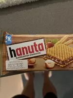 Jumlah gula yang masuk hanuta