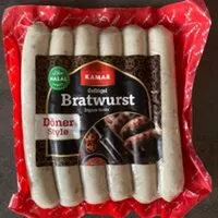 Jumlah gula yang masuk Geflügel Bratwurst Döner Style