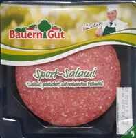 Suhkru kogus sees Sport-Salami
