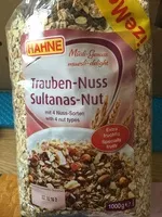 İçindeki şeker miktarı Raisin and nut muesli