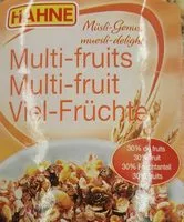 İçindeki şeker miktarı Viel Früchte Müsli