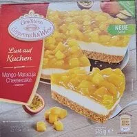 Zuckermenge drin Kuchen Mango Maracuja Cheesecake