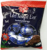 Suhkru kogus sees Edel Nougat Eier