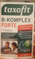 Suhkru kogus sees taxofit B-Komplex
