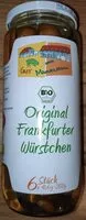 Quantité de sucre dans Original Frankfurter Würstchen (Bio)