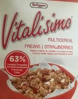 Sucre et nutriments contenus dans Vitalisimo