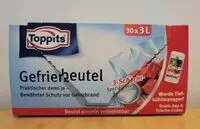 Amount of sugar in Gefrierbeutel 3l