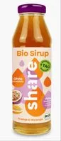 Sokerin määrä sisällä Bio Sirup Orange Maracuja