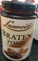 入っている砂糖の量 Braten Fond