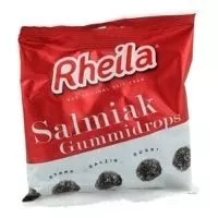 Sokerin määrä sisällä Salmiak Gummidrops