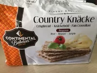 Сахар и питательные вещества в Knackebrot