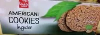 入っている砂糖の量 Linea Natura American Cookies Ingwer, 175 GR Packung