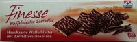 Suhkru kogus sees Finesse Waffelblätter Zartbitterschokolade