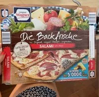 Zucker und Nährstoffe drin Original wagner pizza