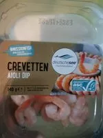 入っている砂糖の量 Crevetten Aioli Dip