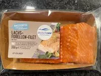 入っている砂糖の量 Lachs-Forellen-Filet