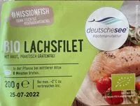 Cantidad de azúcar en Bio Lachsfilet mit Haut