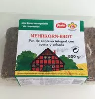 Sucre et nutriments contenus dans Mehrkorn brot