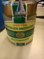 Zucker und Nährstoffe drin Dreyer deutscher imkerhonig