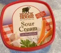 Amount of sugar in sour cream
