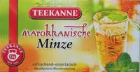 Suhkru kogus sees Marokkanische Minze