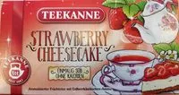 Suhkru kogus sees Strawberry Cheesecake