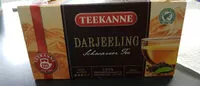 Zucker und Nährstoffe drin Teekanne darjeeling