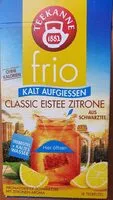 Suhkru kogus sees Frio Classic Eistee Zitrone und Pfirsich-Maracuja