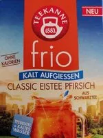 Suhkru kogus sees frio: Classic Eistee Pfirsich