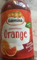 İçindeki şeker miktarı Frühstücks-Orange - Blutorange Saft