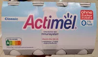 Suhkru kogus sees Actimel Classic