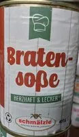 Zuckermenge drin Bratensosse