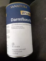 Zucker und Nährstoffe drin Sanatura darmflora plus