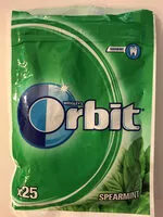 Zuckermenge drin Orbit Spearmint torebka